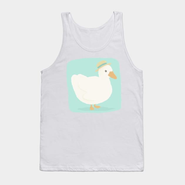 Dapper Duckie Tank Top by mirandachurch